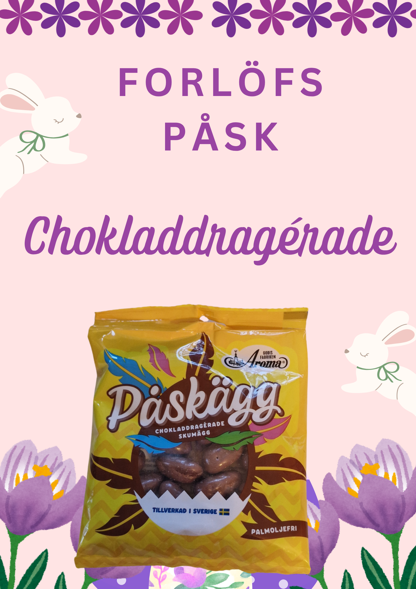 Chokladdragérade påskägg